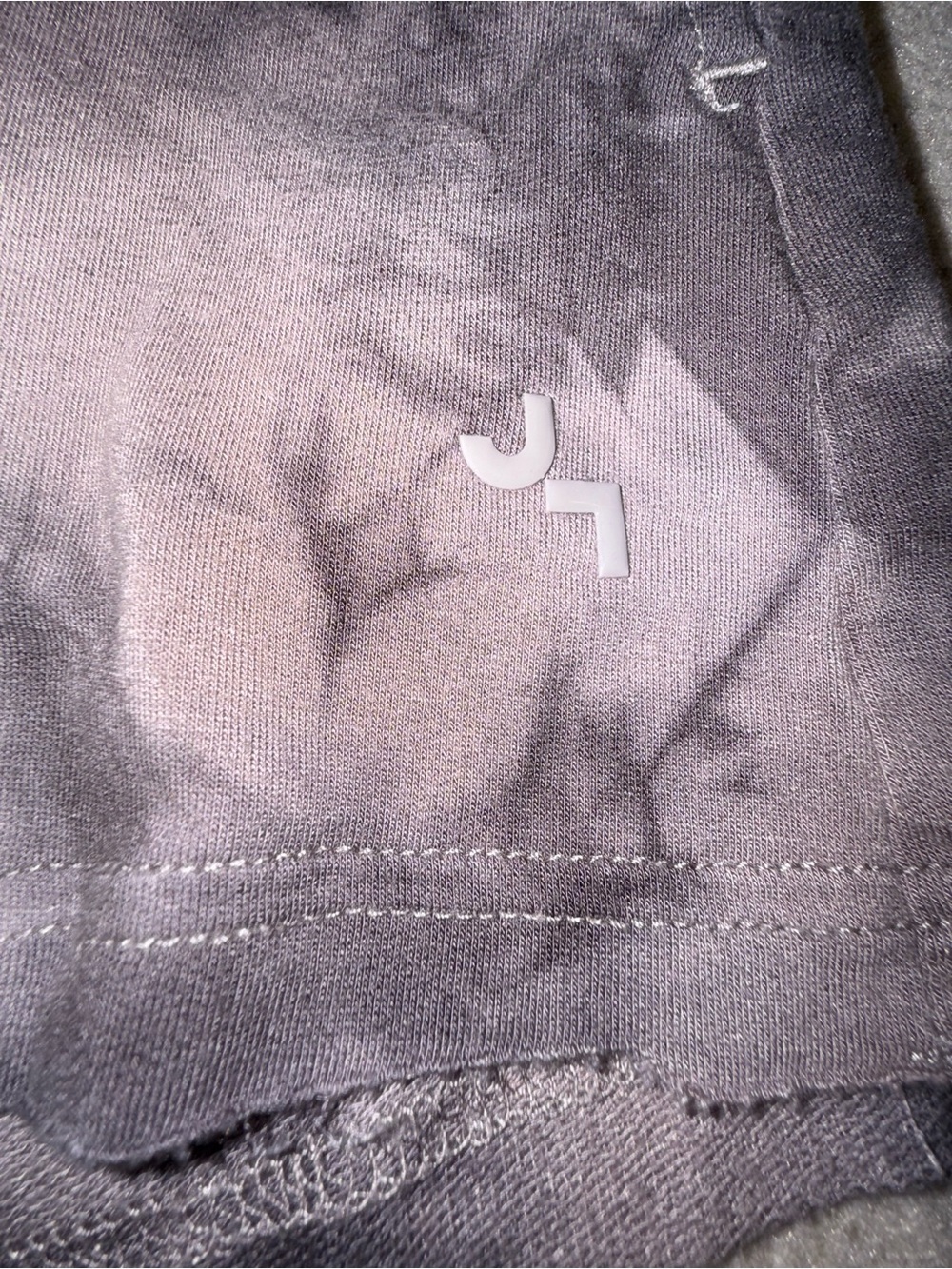 JoyLab Tie-Dye Athletic Lounge Shorts - Gray - Picture 3 of 7